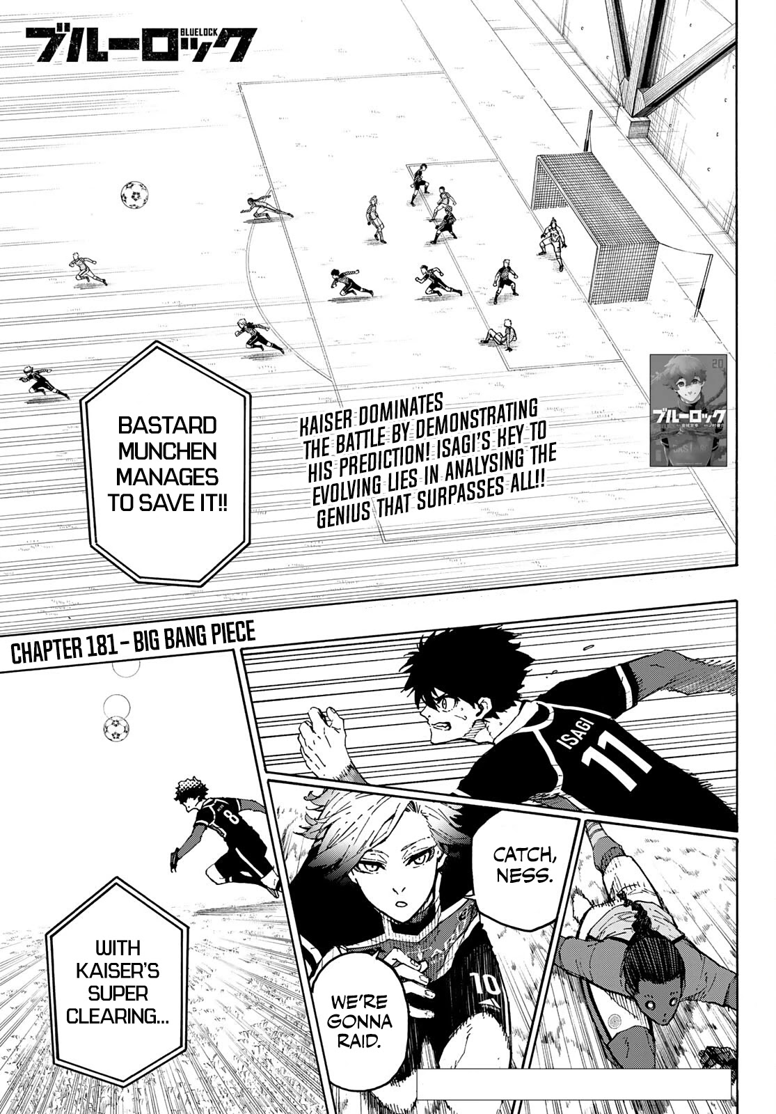 Blue Lock Chapter 181 – MangaSail